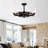 Caiden Chandelier Ceiling Fan with Remote & DC Motor (Bulb Not Included)