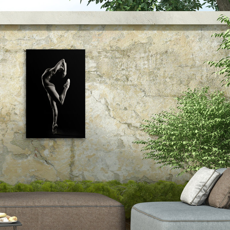 Danseuse sur toile par Sergueï Smirnov, reproduction, H 32 po x l 22 po