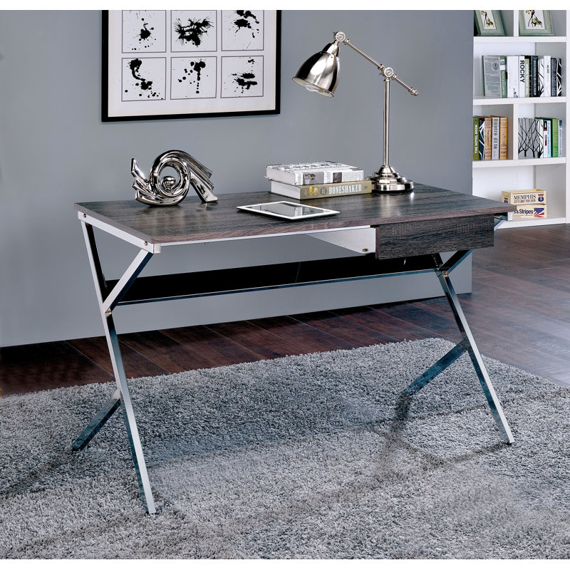 Gordy Metal Base Computer Desk