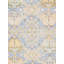 Oriental Area Rug in Light Blue