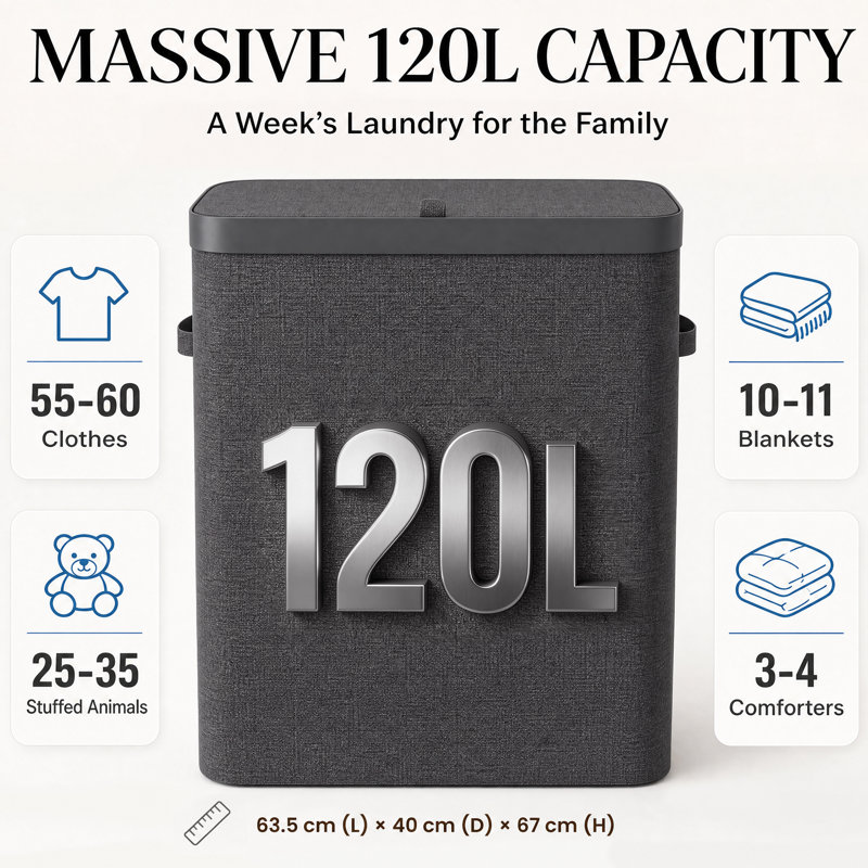 Fabric Laundry Basket