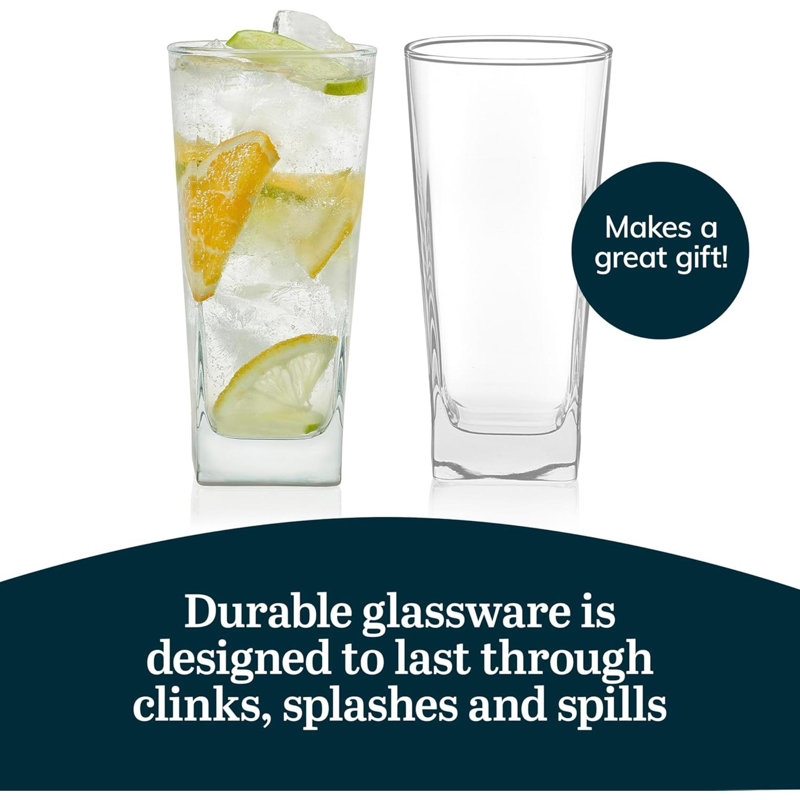 Verres à gobelet City, 14,3 onces, ensemble de 8