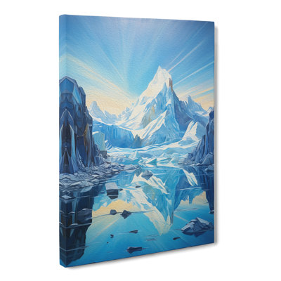 Glacier Modern No.3 - No Frame Print
