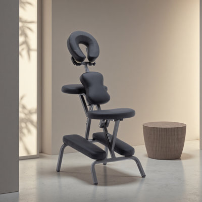 Fauteuil de massage portatif pour tatouer et spa avec berceau réglable avec sac de transport idéal pour les salons