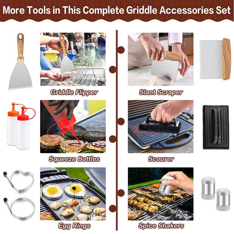 Griddle Tool Set and More