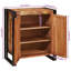 66cm W Solid Wood Bedside Table