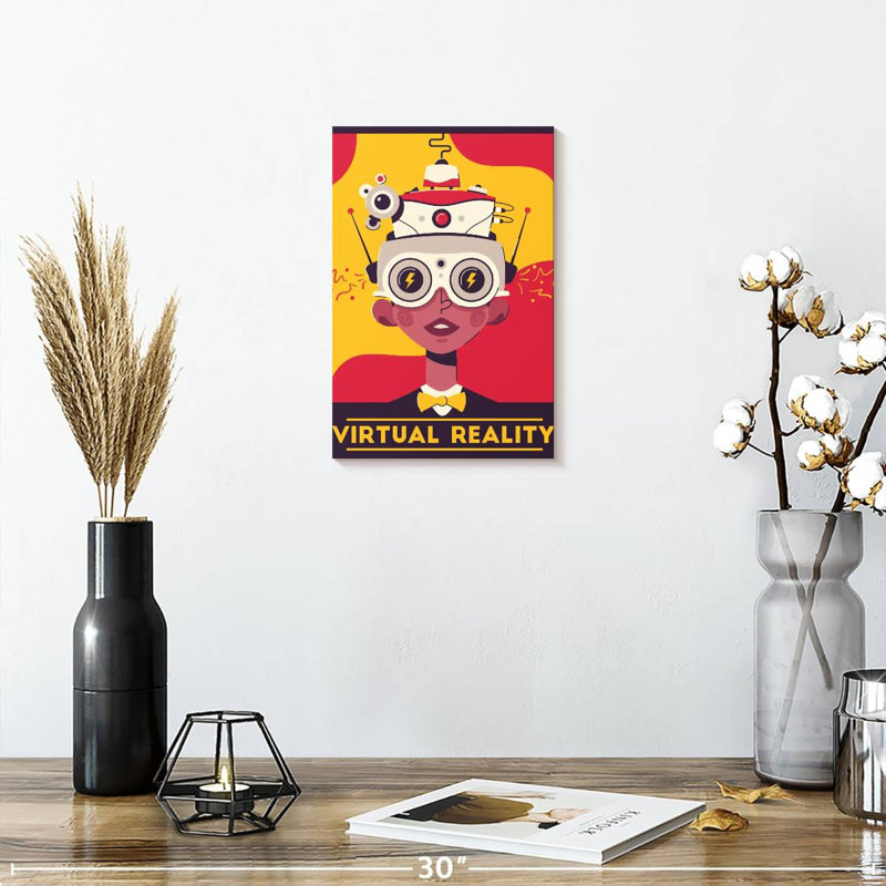 Virtual Reality Poster, 12" H x 8" W