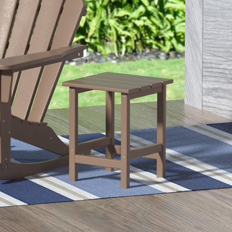 Table d'appoint Laguna Adirondack, Bois vieilli