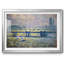 Charing Cross Bridge, Reflections On The Thames, 1899, reproduction d'art encadrée-547839019-547839018