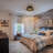 3-Light Hammered Metal Dome Semi Flush Mount