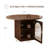 47” Round Dining Table With Storage-370358542