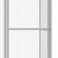 Minehead 150cm H Galvanised Steel Kennel With Door