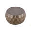Table basse ronde en aluminium 32 po
