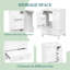 Meuble-lavabo avec comptoir en céramique, panneau de fibres à densité moyenne et base en bois massif, meuble-lavabo moderne pour les petites salles de bain-444623569-444623570