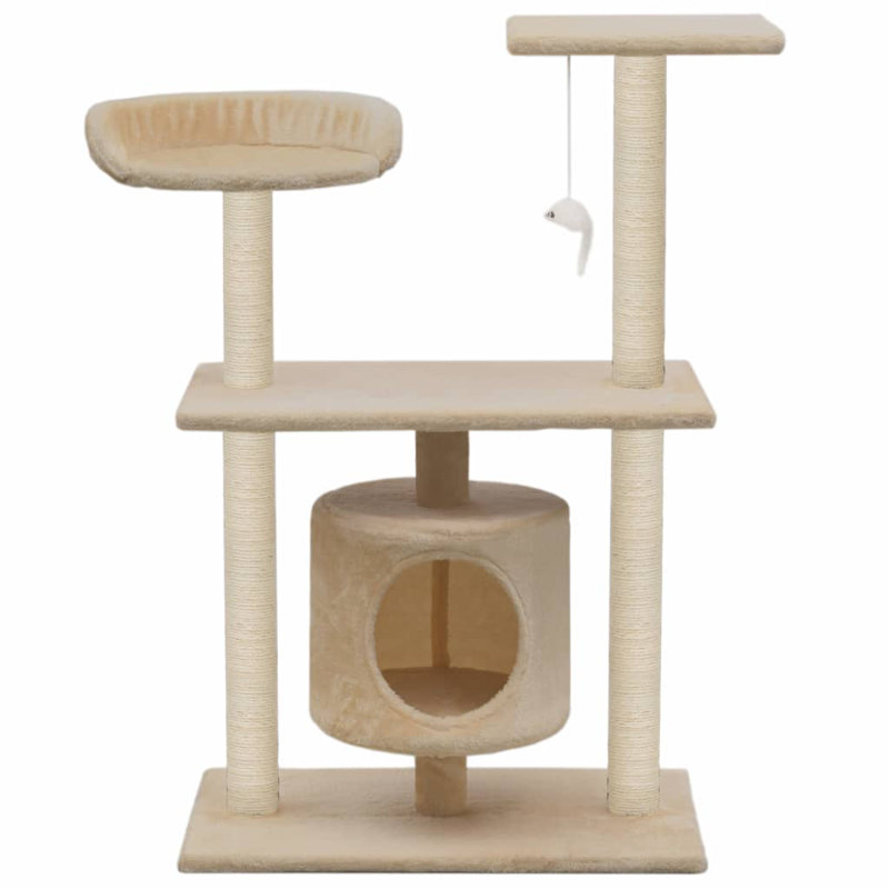 Alysa 95cm H Cat Tree, Beige