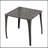 Durable Cast Aluminum Outdoor Side Table With Elegant Grillwork, Lightweight And Weather-Resistant For Patio And Garden Use