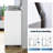 Cambrie 7-Drawer Wood Mobile File Cabinet with Lockable Wheels, Modern Storage Dresser & Filing Cabinet For Home Office-291524260