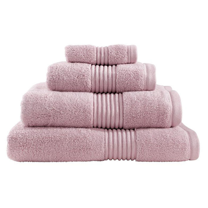 Zero Twist Hand Towel, 90cm H x 50cm W, Blush