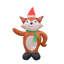 Renard gonflable debout