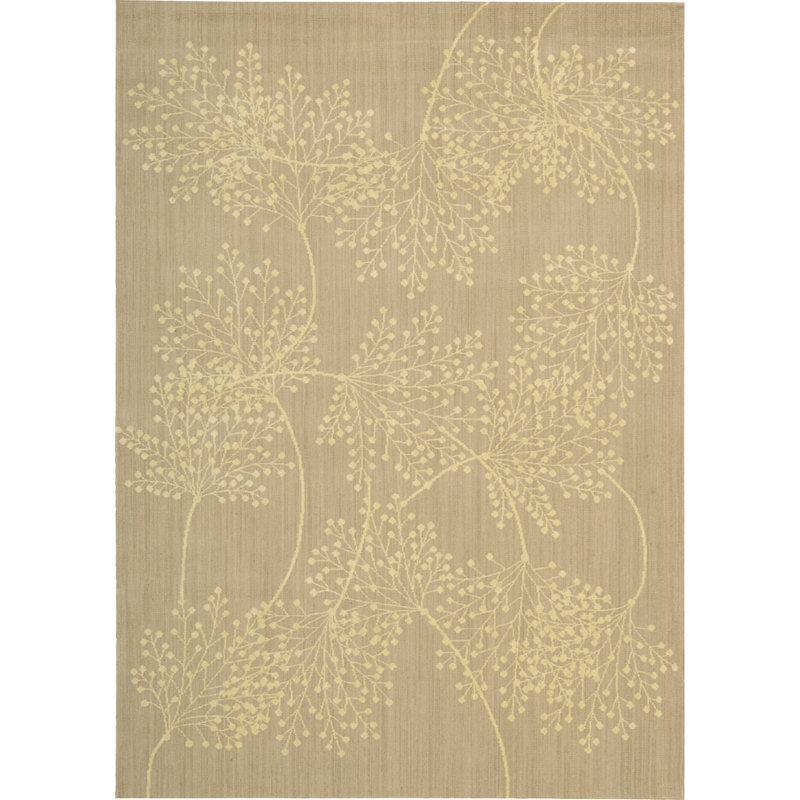 Hartville Viscose Floral Indoor Rug, Rectangle 9'6" x 13'
