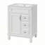 Meuble-lavabo avec lavabo en céramique, armoire avec 2 tiroirs et tablette réglable-1384715165
