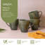 Mikasa Jardin Midnight Stoneware Mugs, 420ml-91338700