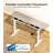 Okin Dual Motor Electric Standing Desk Frame With Memory Controller, Computer Memory Desk Adjustable Table Legs Up To 47.2" For Home Office-885457462