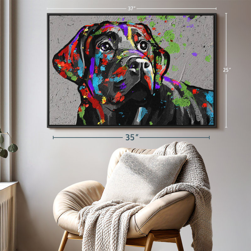 Animal «Labrador», H 37 po x l 25 po