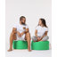 Kaamilah 55Cm Wide Round Pouffe Ottoman-702854329