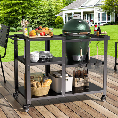 Outdoor Stainless Steel Grill Cart