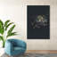 Midnight Flowers Print by Oliver Gal-1371637707-1371637744