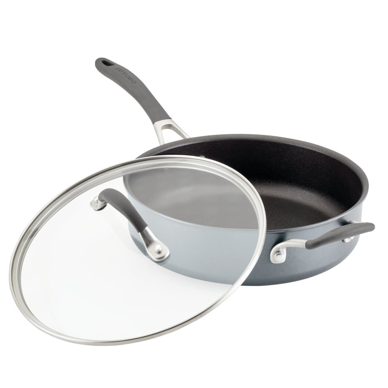 A1 Series 5 Quarts Non-Stick Aluminum Saute Pan with Lid