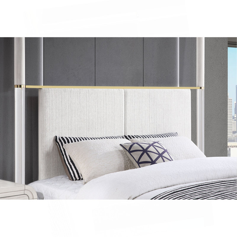 Malco Queen Oak Four Post Bed