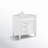 Rivers 32'' Single Bathroom Vanity with Marble Top-1515129137