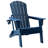HDPE Folding Adirondack Chair With Cup Holder,Weather-Resistant, Low Maintenance,Supports Up To 400Lbs,,3Pack-2109305233