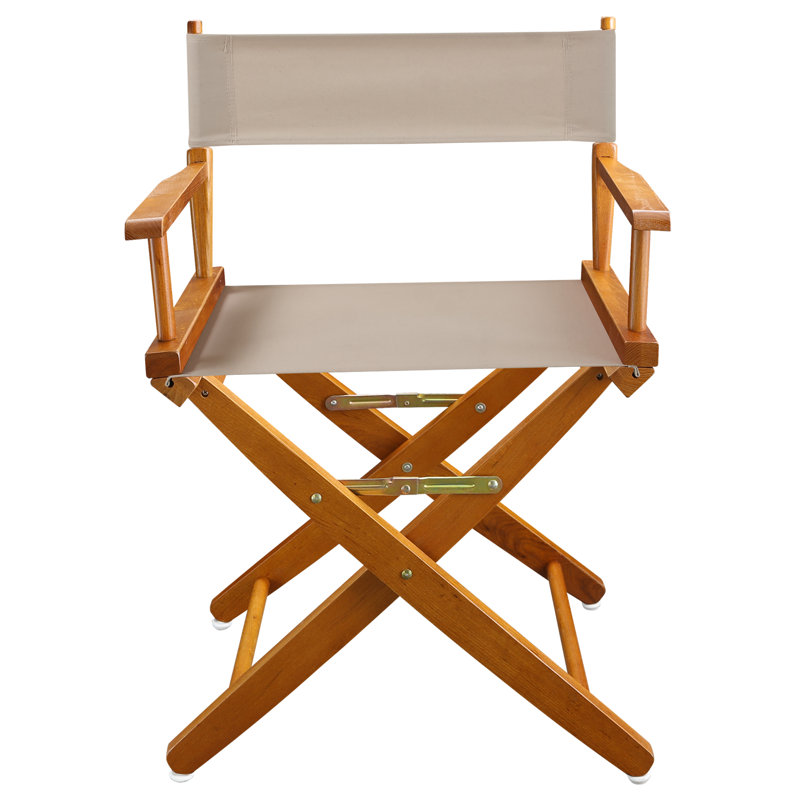Oktan   Folding Director Chair, Natural, Natural