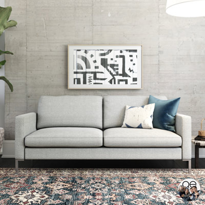Broche 3 Seater Linen Sofa