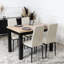 40cm H Linen Upholstered Upholstered Back Side Chair-227471131