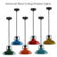 Modern Metal Pendant Lampshade with Adjustable Chain-1581071773