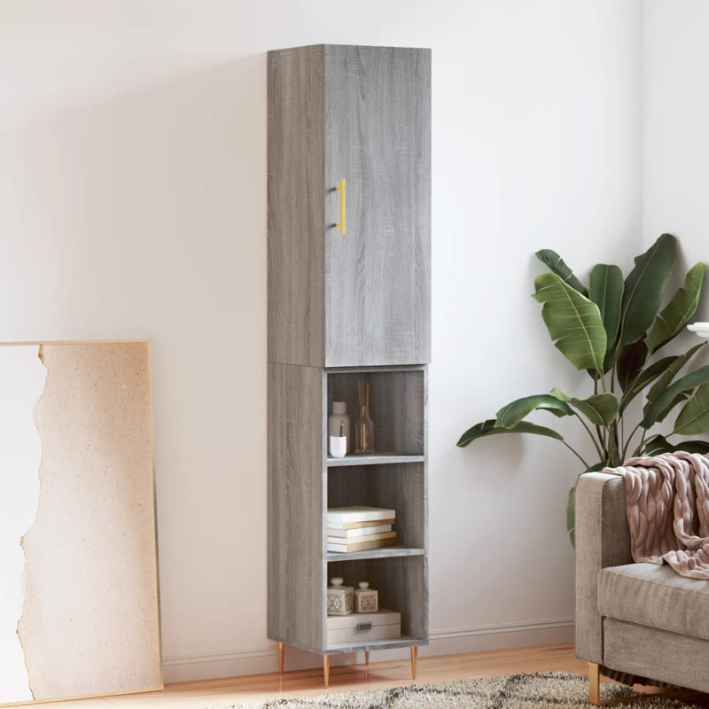 Aimsley 180cm H x 35cm W Bookcase