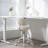 Pneumatic Swivel Rolling Stool Chair with Backrest 503 KAI-1721655231