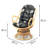 Melbourne Rattan Swivel Accent Chair-765440405-753404594
