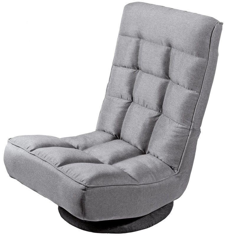 Chaise de jeu pivotante 360 degrés, Gris