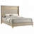Upholstered Queen Wingback Bed