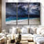 «Dark Cloudy Sky» sur toile-121435953