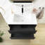 Meuble-lavabo mural 30 po avec lavabo en céramique