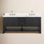 Meuble-lavabo double Anurima - marbre de Carrare-1813283204