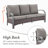 Bobra 78'' Outdoor Patio Sofa with Cushions-1200419434