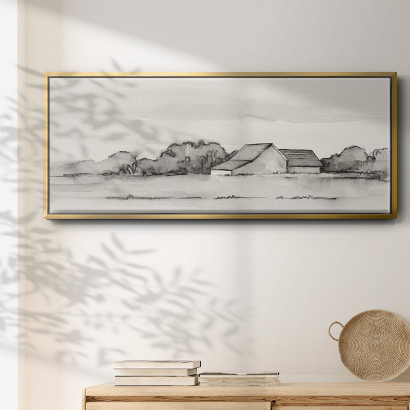 Wyeth Barn II- Framed Canvas