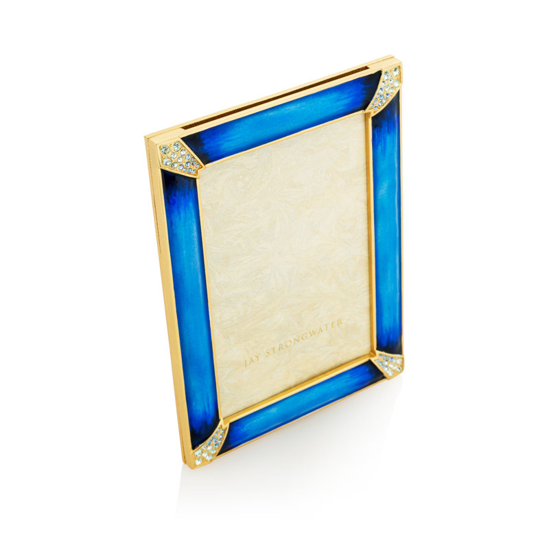 Metal Picture Frame, Blue